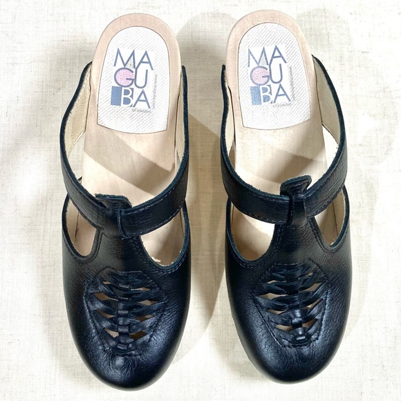 Maguba Nairobi Black clogs size 38 - Picture 2 of 9